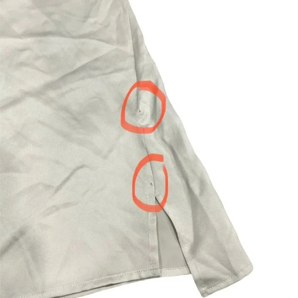 Eileen Fisher Cream 100% Silk Sleeveless Blouse S - Picture 2 of 3